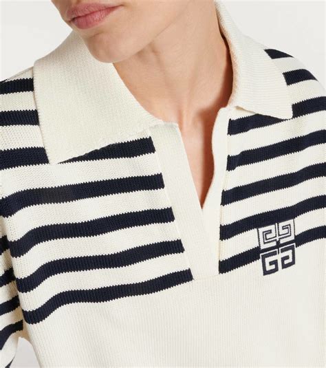 givenchy star striped sweater|4G striped sweater in wool and cotton .